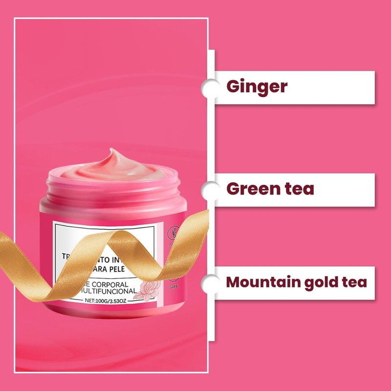 Pregnancy Stretch Mark Cream - Rose Scented Belly Butter for Skin Care | 100g Daily Moisturizer