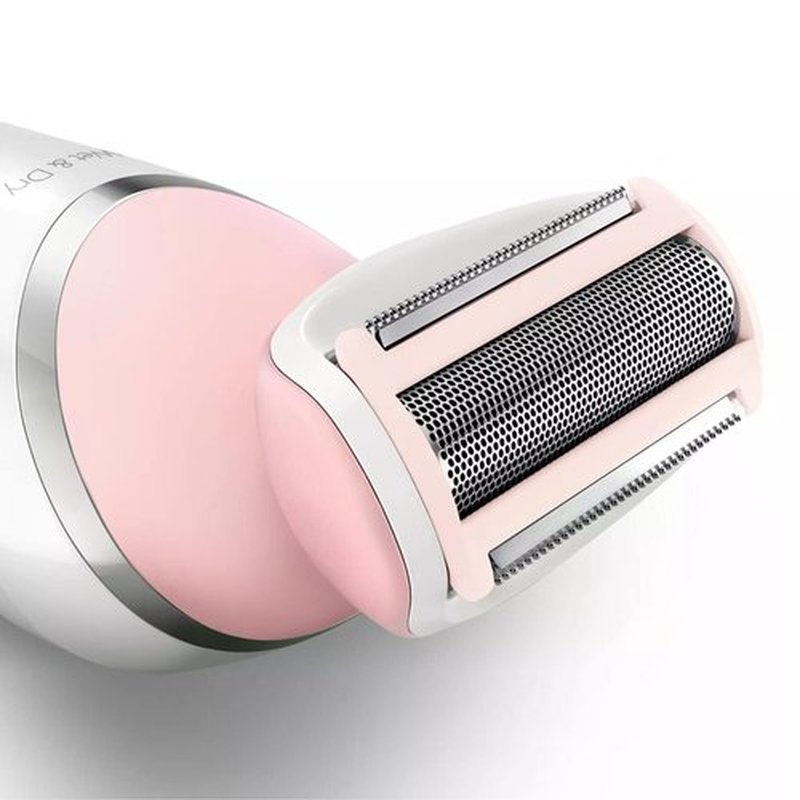BRL140 Replacement Head Compatible with Philips SatinShave Advanced Women's Electric Shaver BRL140 BRL130 Wet and Dry Ladyshave Replacement Foil and Blade Philips Trimmer Razor Foil and Cutter (Pink)