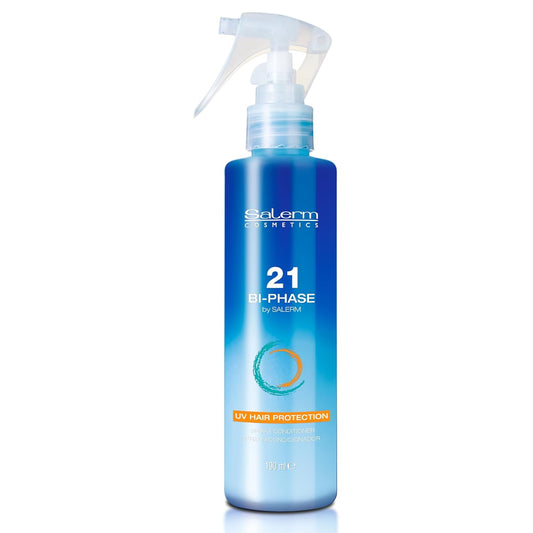 Biphase Leave-In Conditioner 190ml - Salerm 21 | Anti-Frizz, Detangler & UV Protection