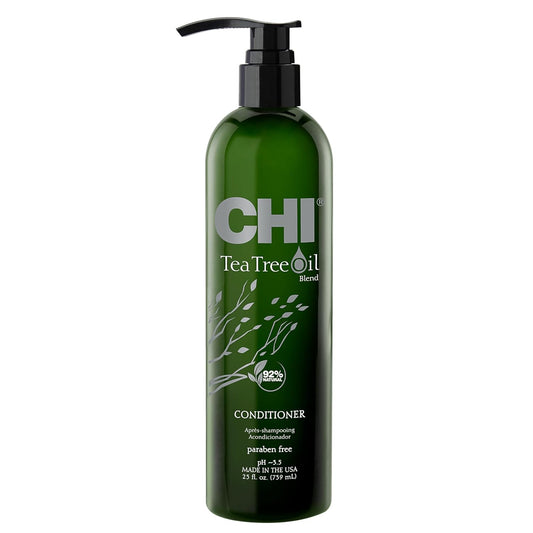 CHI Tea Tree Oil Shampoo, Strengthening Shampoo For Gently Cleansing Hair & Removing Impurities, Sulfate, Paraben, & Cruelty-Free, 25 Oz