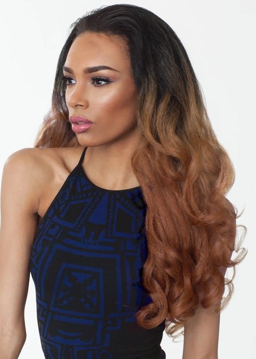 Outre Synthetic Hair Half Wig Quick Weave Stunna (DR2730)
