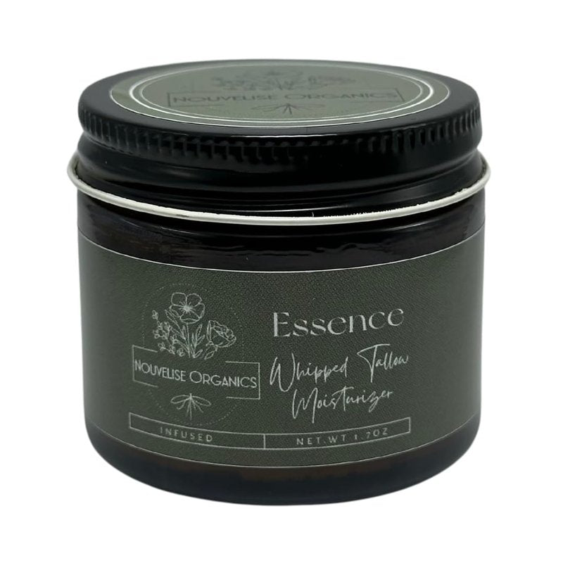 Whipped Tallow Moisturizer - Neroli & Sweet Orange | 100% Natural Grass-Fed Tallow & Organic Jojoba for Dry, Sensitive Skin - 0.7 oz