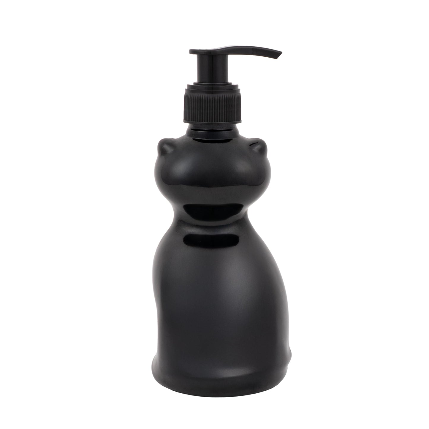 Simple Pleasures Black Pumpkin Scented Liquid Hand Soap Dispenser - Autumn & Halloween Novelty Décor – Decorative Refillable Hand Pump for Kitchen Countertop and Bathroom Sink