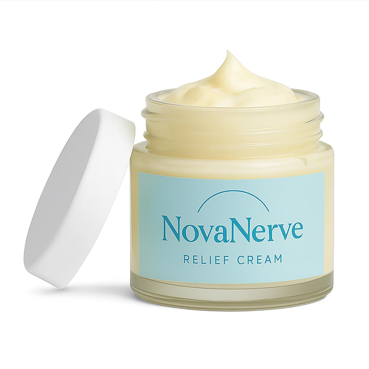 NOVANERVE Relief Cream with Magnesium, Cream for Neuropathy, Natural Ingredients - Cooling & Soothing for Feet, Hands, Legs, Joints, Waist (1)