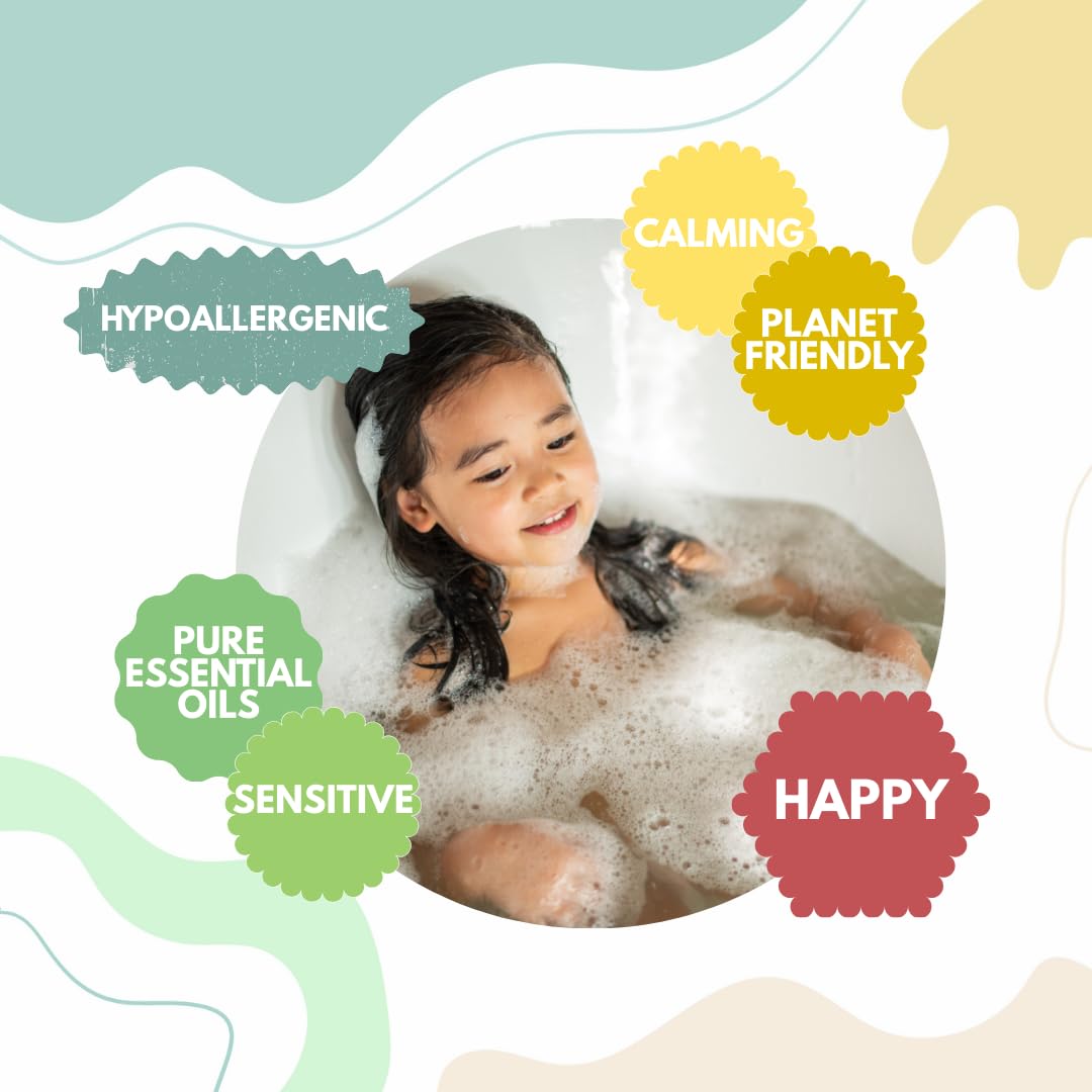 KELEBS Hypoallergenic Kids Soap Bar 2-Pack | Organic & Gentle Chamomile Body Wash for Children | Natural Ingredients | Fun Bath Time
