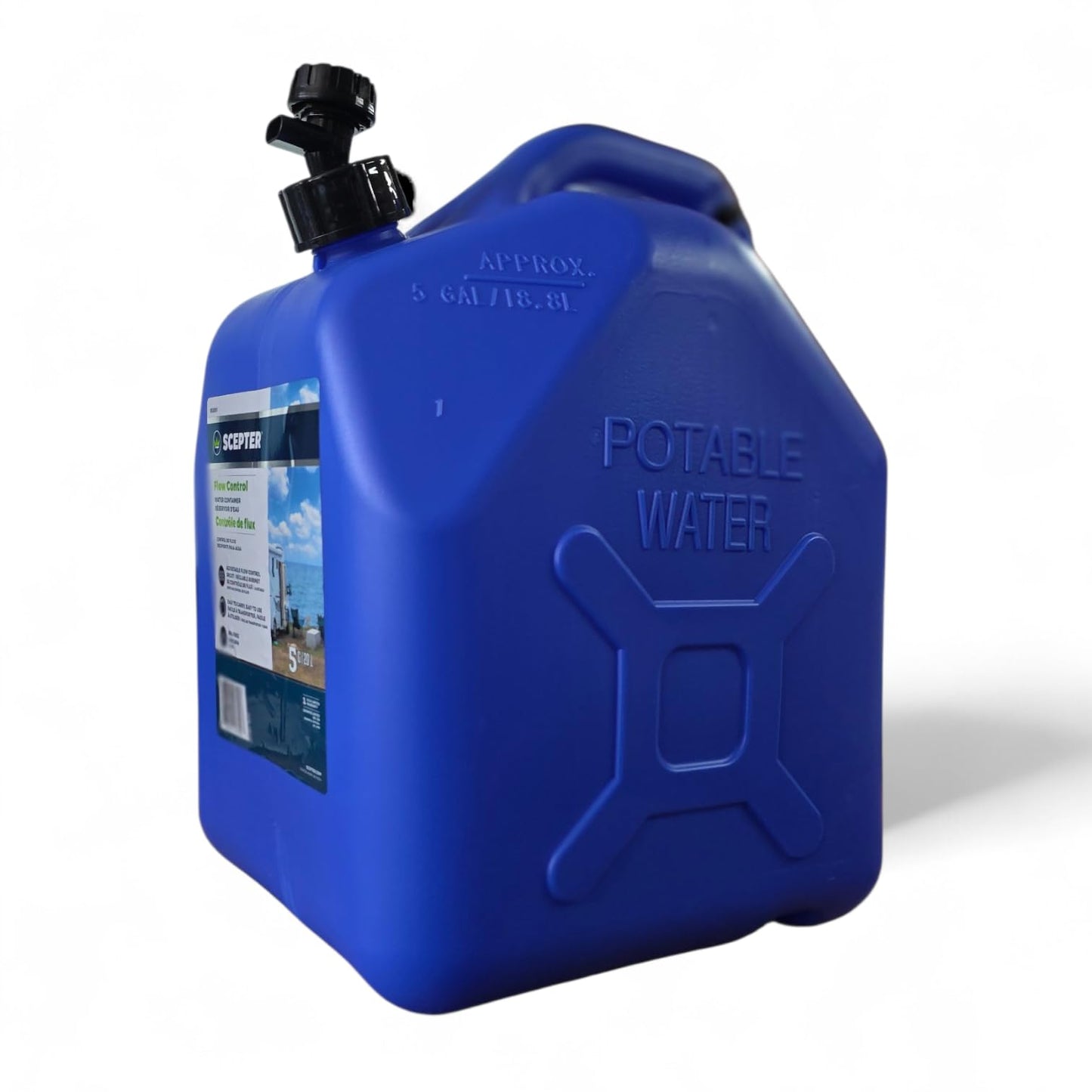 Scepter WCG501 Flow Control Water Can - 5 Gallon