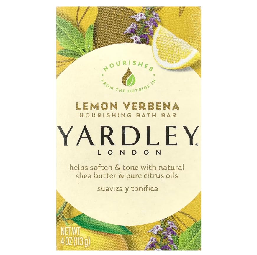 Lemon Verbena Moisturizing Bar with Shea Butter & Citrus Oil - 4.25 oz (Pack of 10)
