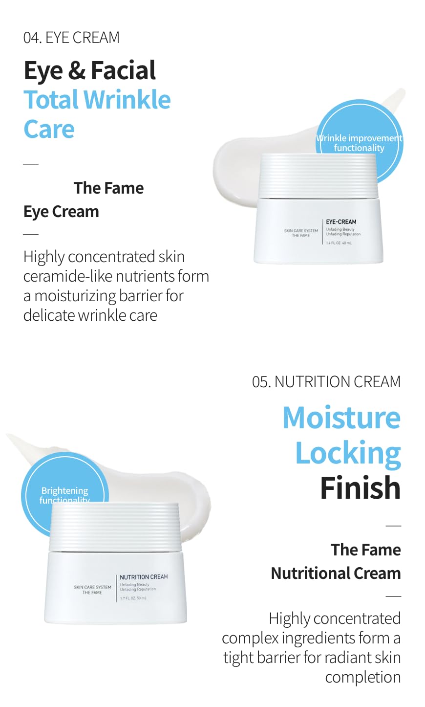 The Fame 5-Step Skincare Routine Set