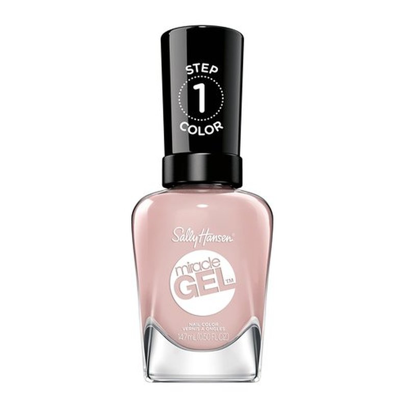Sally Hansen Miracle Gel™, Cozy Chic Sweet-er Weather, Long Lasting, Gel-Like Formula, No UV Lamp Needed, Pink Nail Polish