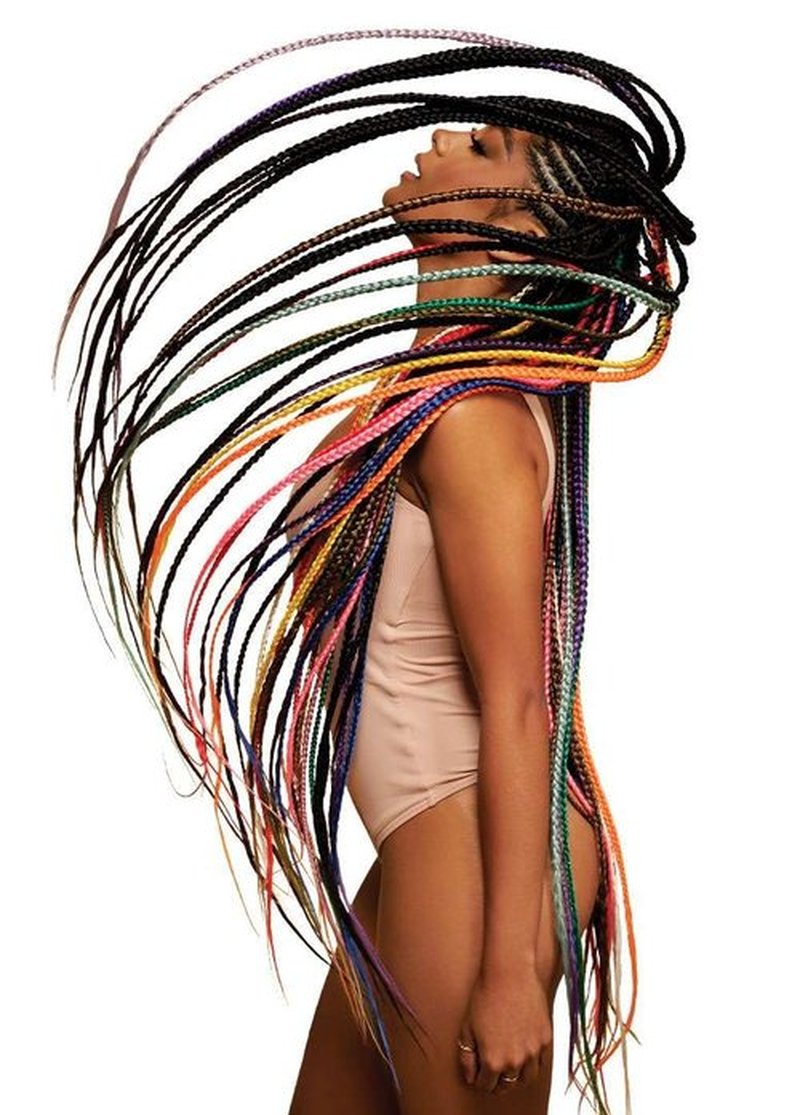 [3 PACK DEAL] Outre X-Pression Braid-Pre Stretched Braid 52" 3X 3 Packs (SKY BREEZY)