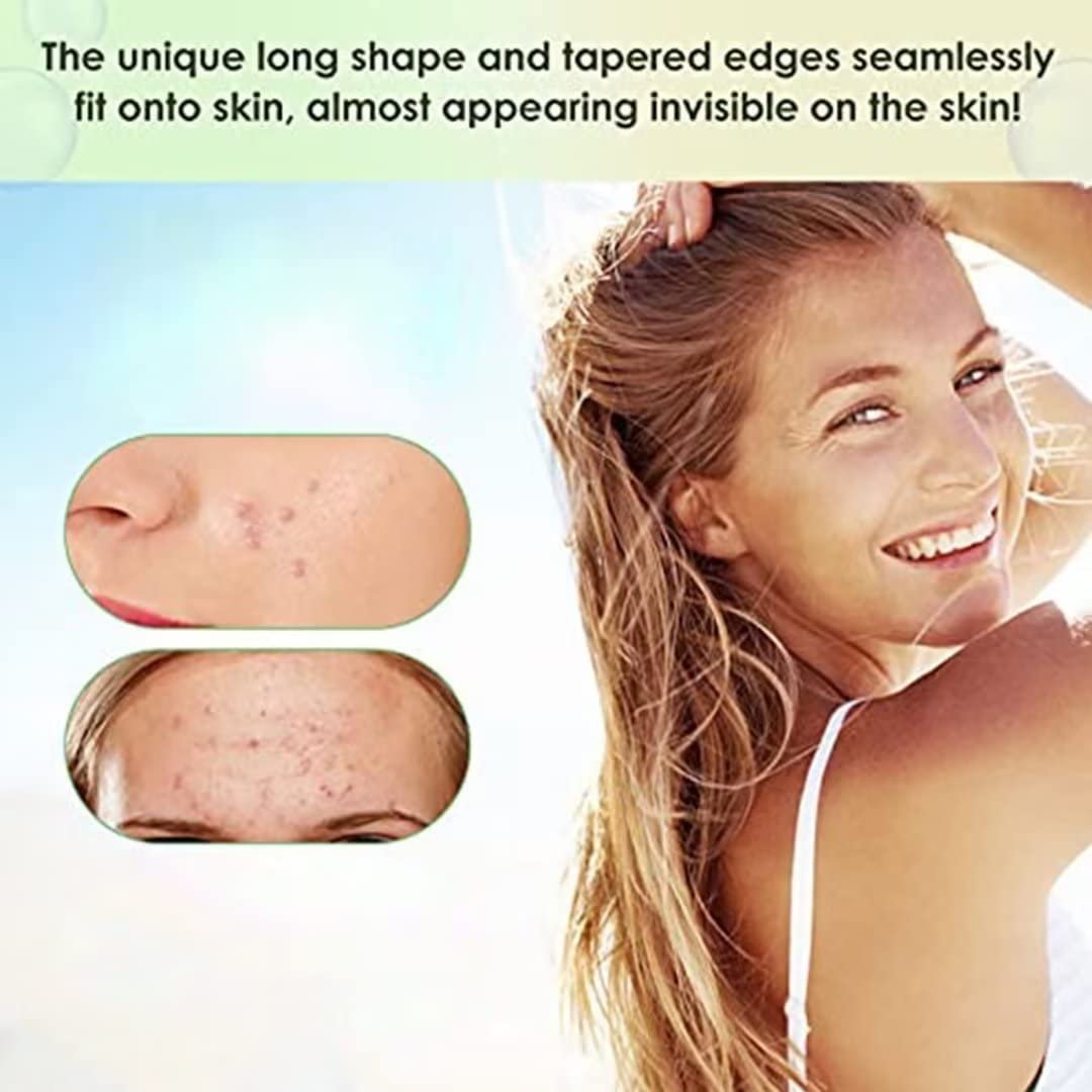 BAGLAK Large Pimple Patches - Hydrocolloid Patches 22 Strips, XL Size, Large Spot Patches - Zit, Blemish Spot Facial Skin Care