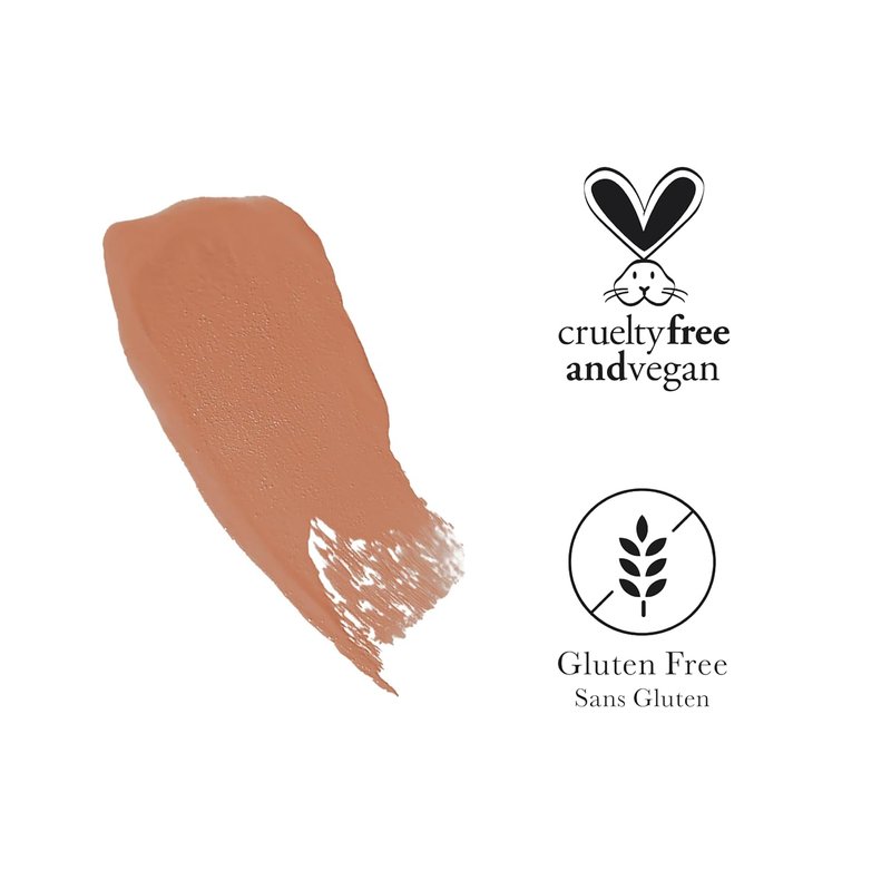 2nd Skin Lightweight Serum Foundation - Anti-Aging Liquid Makeup for Hydration & Glow | Vegan Shade 7 (Neutral w/Red Undertone) - 1.18 Fl Oz