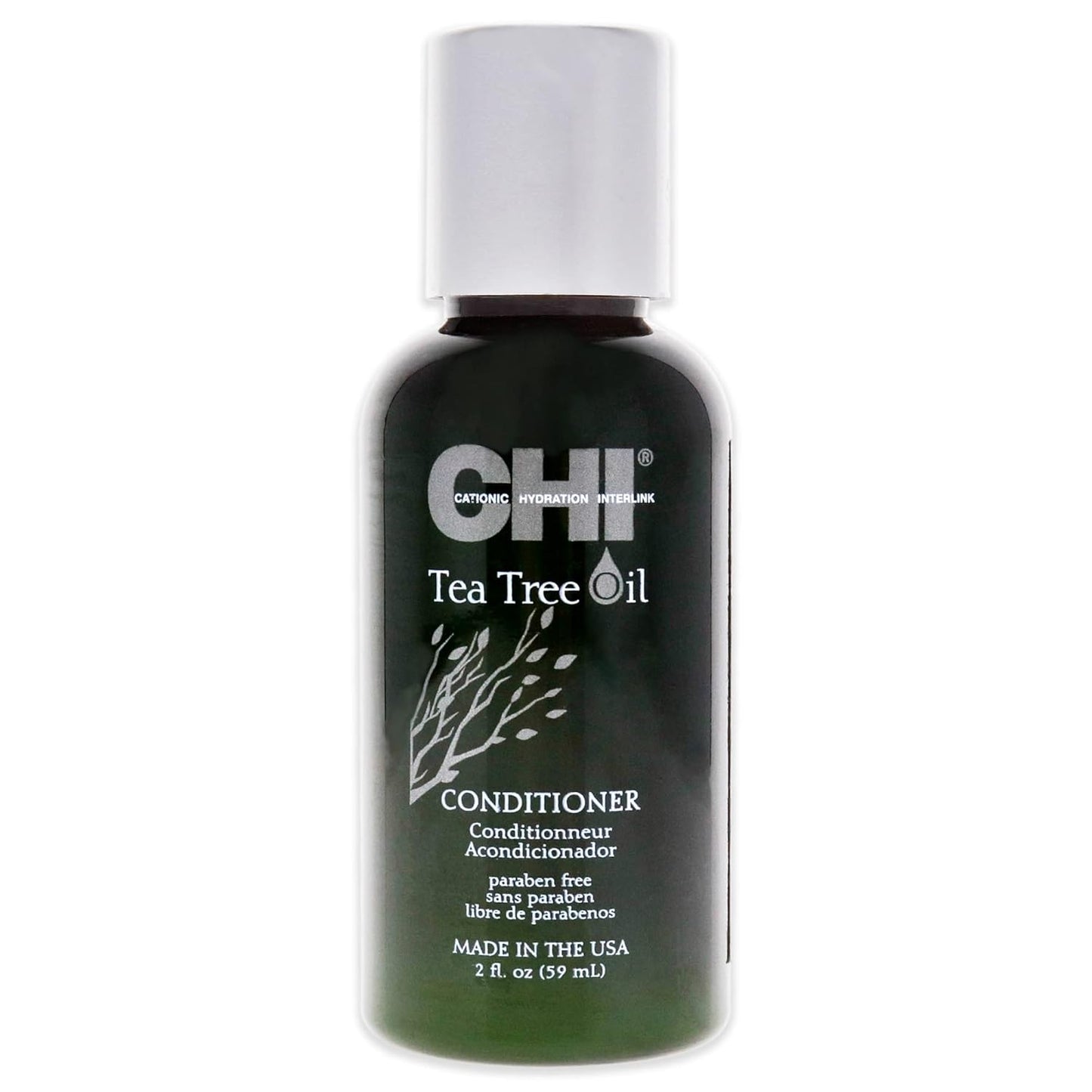 CHI Tea Tree Oil Shampoo, Strengthening Shampoo For Gently Cleansing Hair & Removing Impurities, Sulfate, Paraben, & Cruelty-Free, 25 Oz