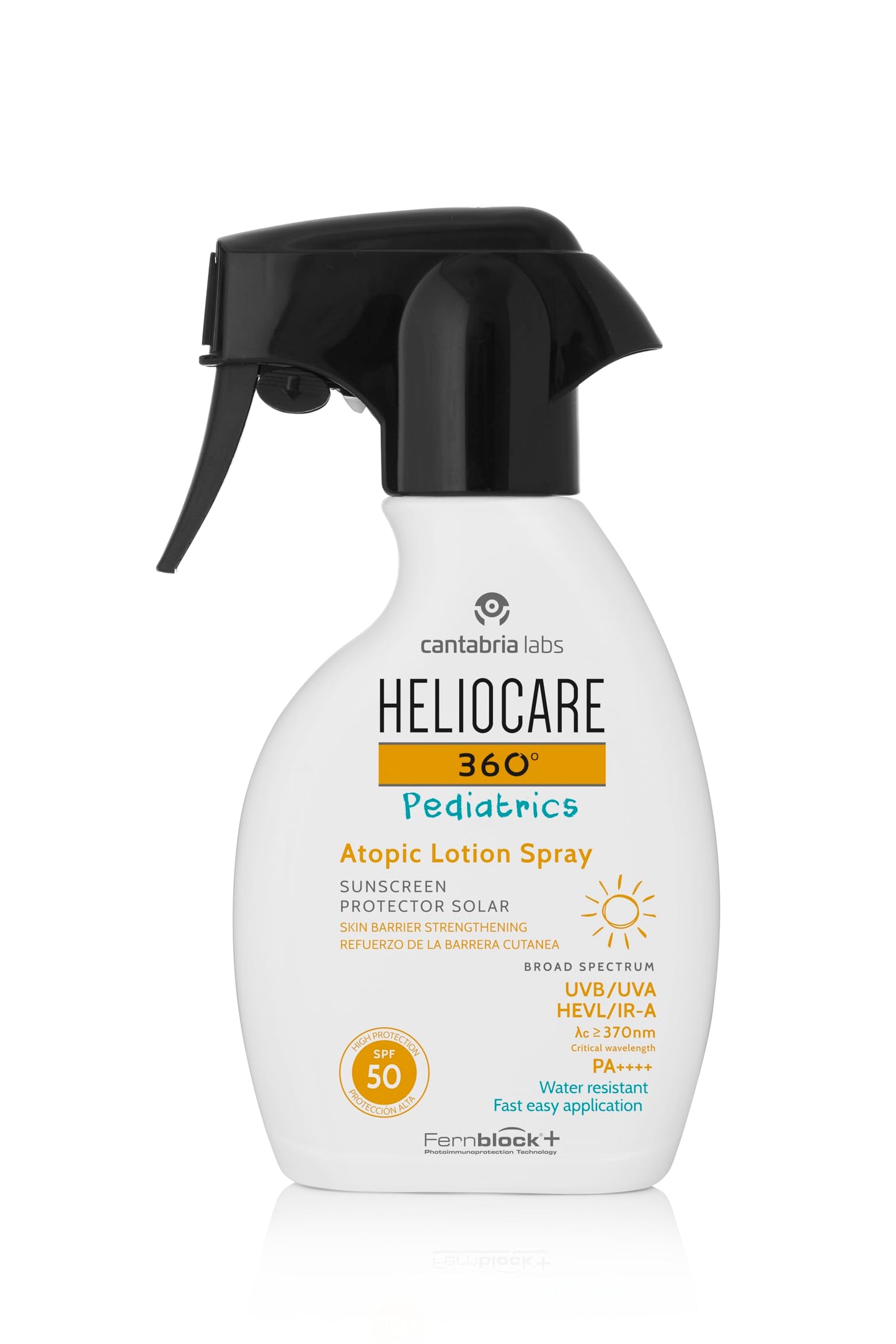 Heliocare 360° Pediatrics Atopic Lotion Spray SPF 50 Lozione spray solare corpo 250ml