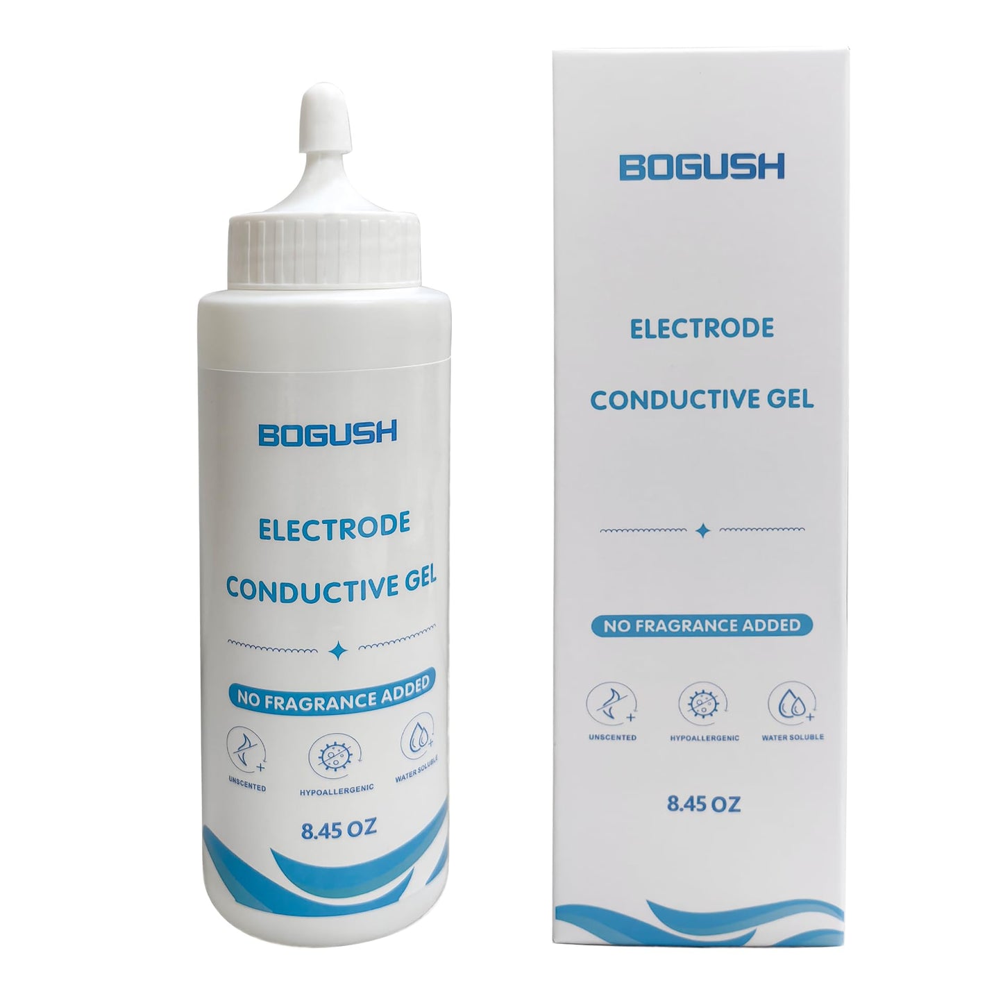 Bogush Electrode Conductive Gel for TENS Unit Pads Electrode Gel 8.45 oz