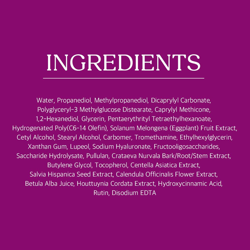 Papa Recipe Eggplant Clearing Emulsion, 5.07fl oz(150ml) - Korean Lightweight Skin Care Moisturizer, Eggplant Extract & Lupeol, Centella Asiatica for Soothing & Deep Hydration, Korean Skincare
