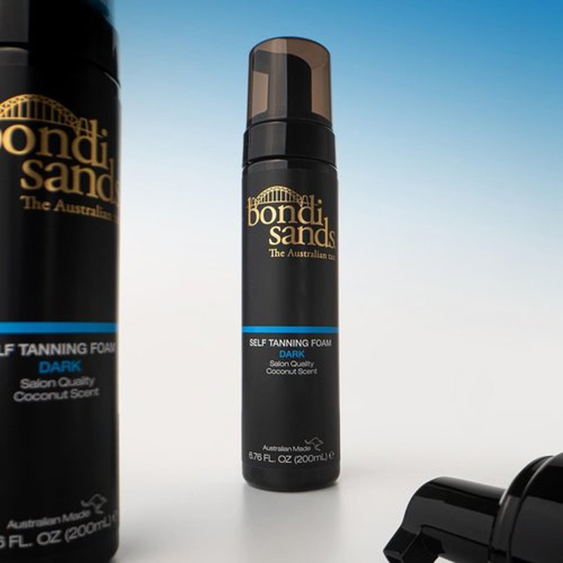 Bondi Sands Dark Self Tanning Foam | Lightweight, Self-Tanner Foam Enriched with Aloe Vera and Coconut Provides an Even, Streak-Free Tan | 6.76 oz/200 mL
