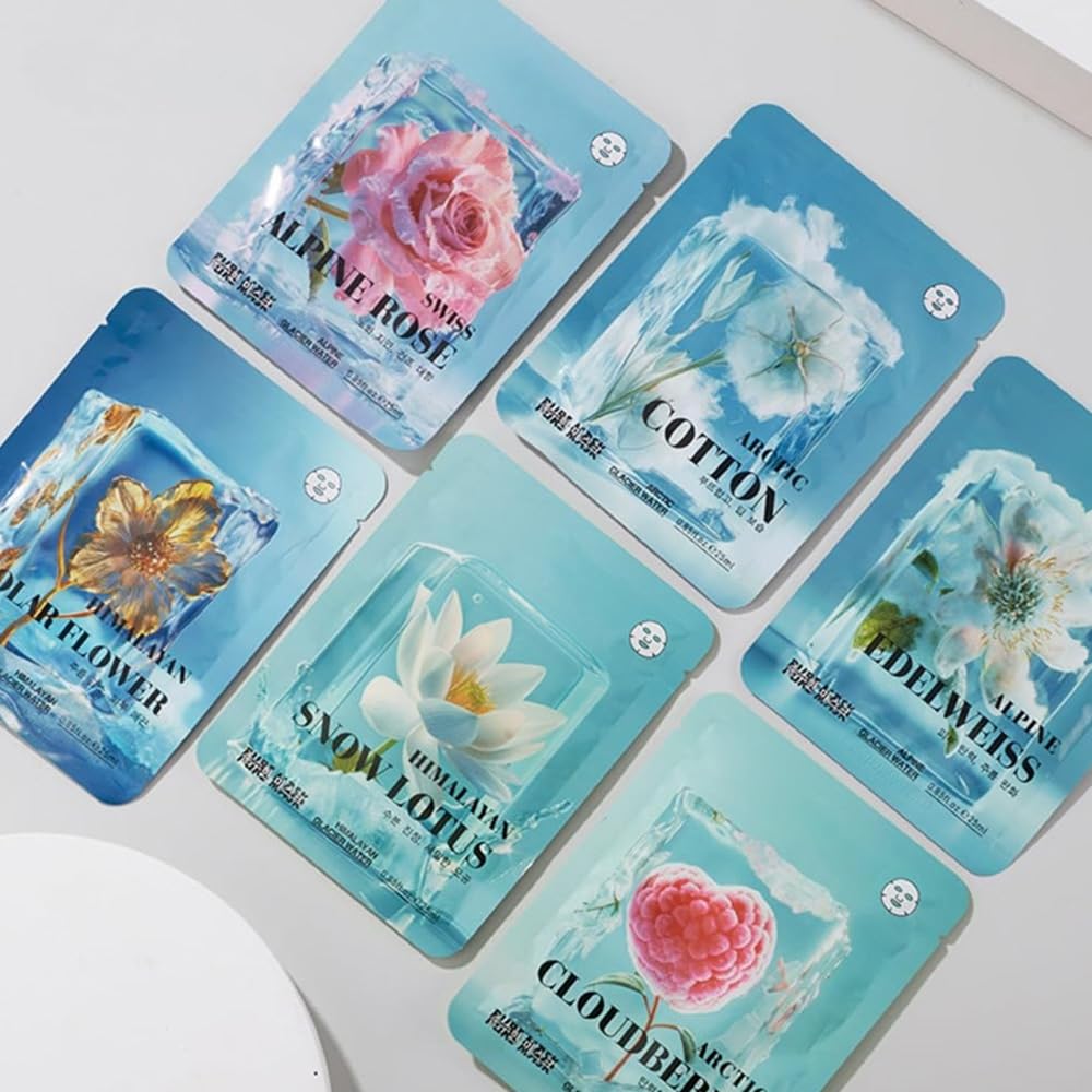 DR.EMMET 12 Pack Hydrating Face Masks, Brightening & Firming Facial Sheet Masks, Moisturizing Spa Skincare for a Revitalized Look, Helps Improve Skin's Appearance