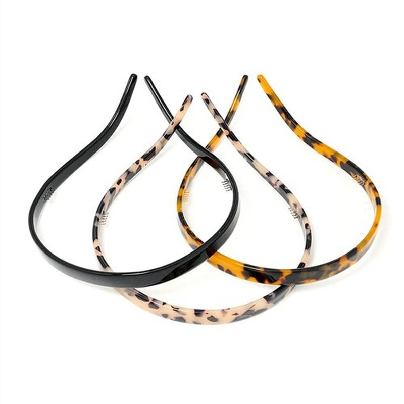 KOVOLITU 3 Pack Eyewear Headbands for Women No-Pressure Comfortable Headbands Fashion Thin Headbands
