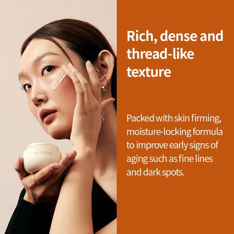 Fraijour Alchemic Ginsenoside Firming Cream - Triple Action Anti-Aging Formula with Peptides & 11 Fermented Extracts | 1.69 fl. oz.