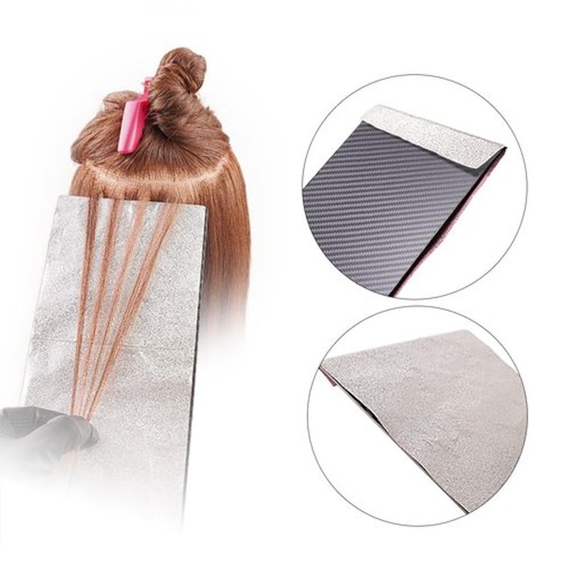 SHKALLI Professional Carbon Fibre Foil/Balayage Board,Highlighting Board, Hair Colouring Tool, Lightweight, flexible, sturdy.(Matte Black G)