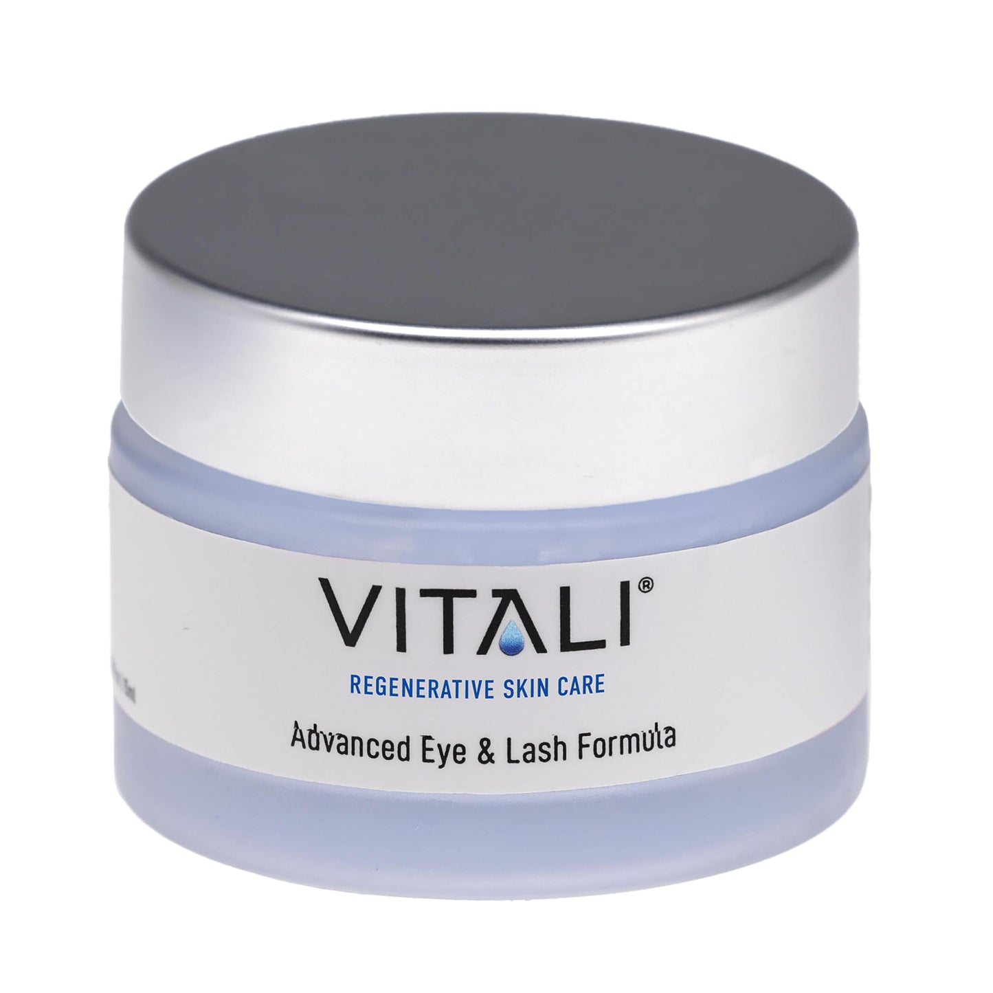 Vitali Advanced Eye & Lash Formula: Premium Age Reducing Copper Peptide Skincare for Longer Lashes and Fuller Eyebrows, Reduces Dark Circles and Puffy Eyes - 2 oz.