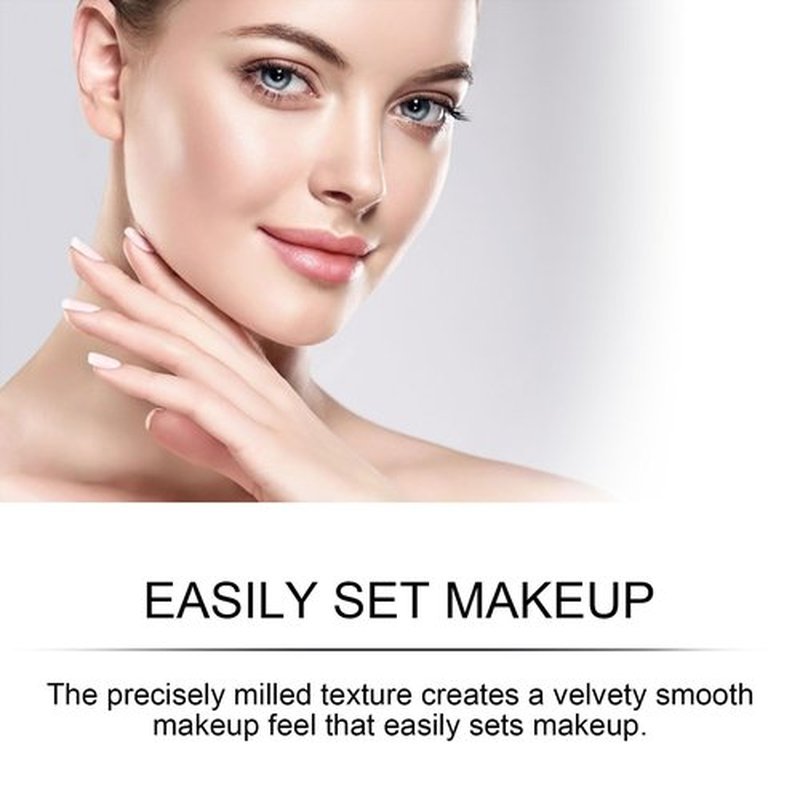 Beauty Blurring Powder,Blurring Setting Powder Waterproof Setting Powder,Pink Setting Powder Makeup for Dry Oily Skin Beauty Setting Powder Powder Loose Setting for All Skin Tones (2PCS, 3.52 Fl Oz)