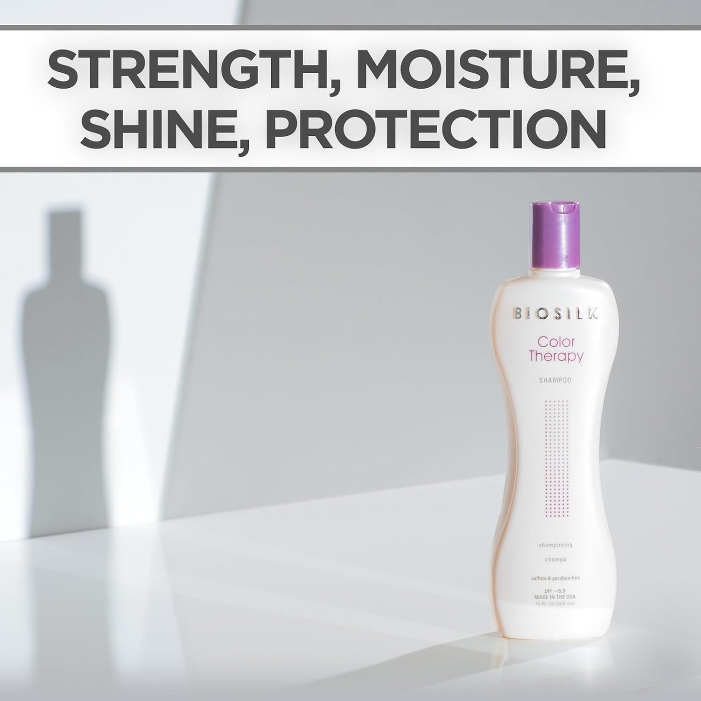 Biosilk Color Therapy Conditioner, Replenishes Moisture While Protecting Color, Enhances Vibrancy & Shine, Sulfate, Paraben, & Cruelty-Free, 34 Oz