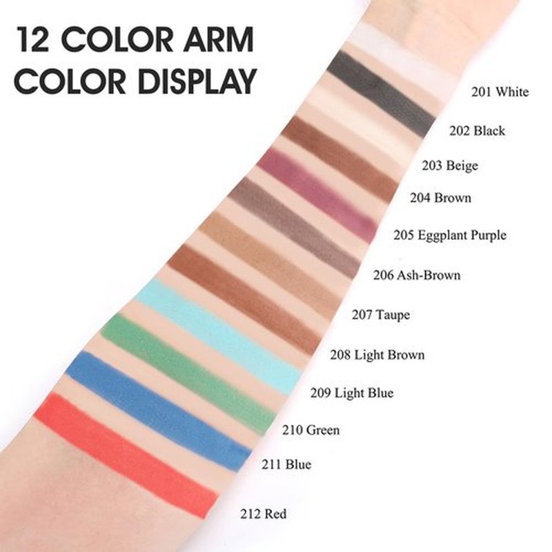 FIVEFULU Single Taupe Eyeshadow, Pressed Powder Matte Taupe Eye Shadow Palette Make-up, Blendable Long Lasting High Pigment Taupe Eye Makeup Halloween Taupe Eye Paint & Face Body Paint