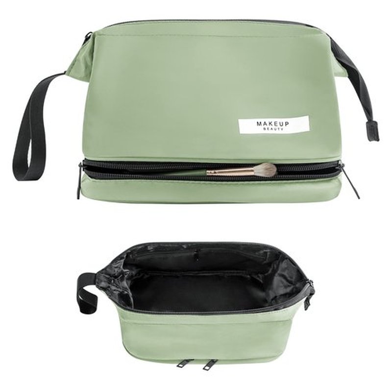 Travel Makeup Bag Cosmetic Bag Makeup Bag Toiletry bag for women and men (Large Green)