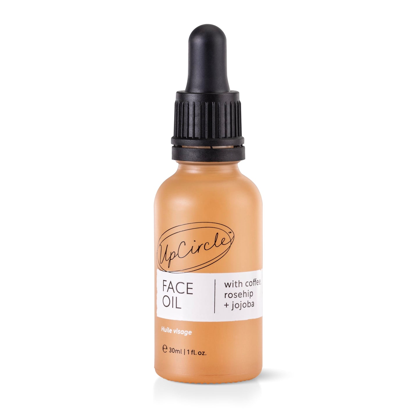 UpCircle Organic Face Serum With Coffee Oil 1oz - Vitamin C, Rosehip Oil Fades Dark Spots + Sea Buckthorn Keeps Skin Supple - Natural Hydrating Facial Oil - Vegan + Cruelty-Free