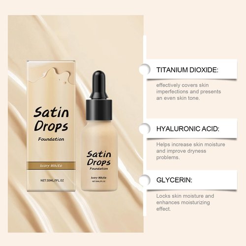Satin Drops Foundation, Satin Drops Foundation, Satin Drops Foundation, Satin Drops, Foundation Drops