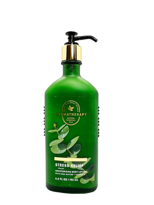 Aromatherapy Stress Relief Body Lotion - Eucalyptus-Spearmint | 6.5 oz Unisex Moisturizer
