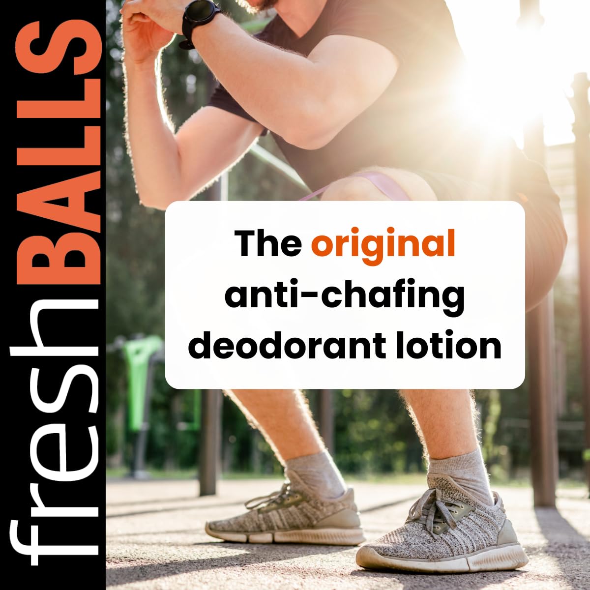 Fresh Breasts + Fresh Balls Anti-Chafing Cream, Deodorant Lotion to Powder for Men & Women, Anti-Friction Cream - Talc Free, Aluminum Free, 3.4 fl oz