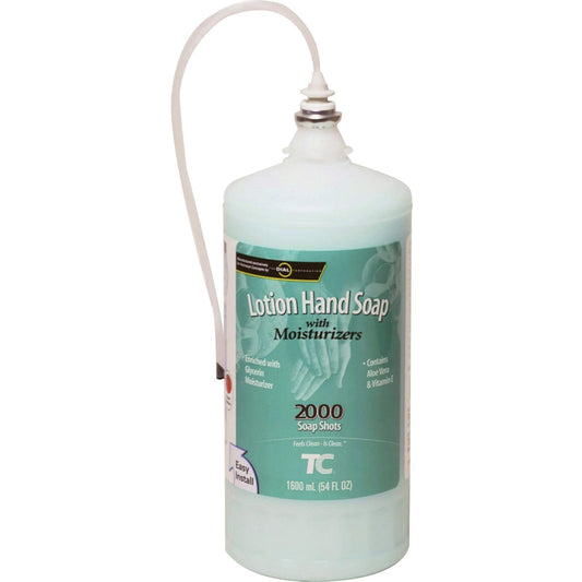 Moisturizing Lotion Hand Soap Refill - 1600mL for Touchless Dispensers | Ideal for Offices, Hotels, Airports