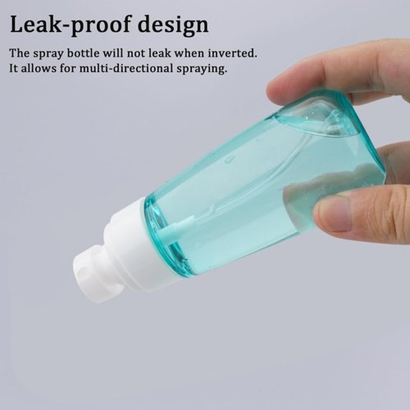 Cosywell Spray Bottle for Hair TSA Approved 3.4oz 100ml 3 Pack Leak Proof Travel Spray Bottle Empty Refillable Small Spray Bottles for Perfume Essential Oils Toners Rose Water Cosmetics (3Green)