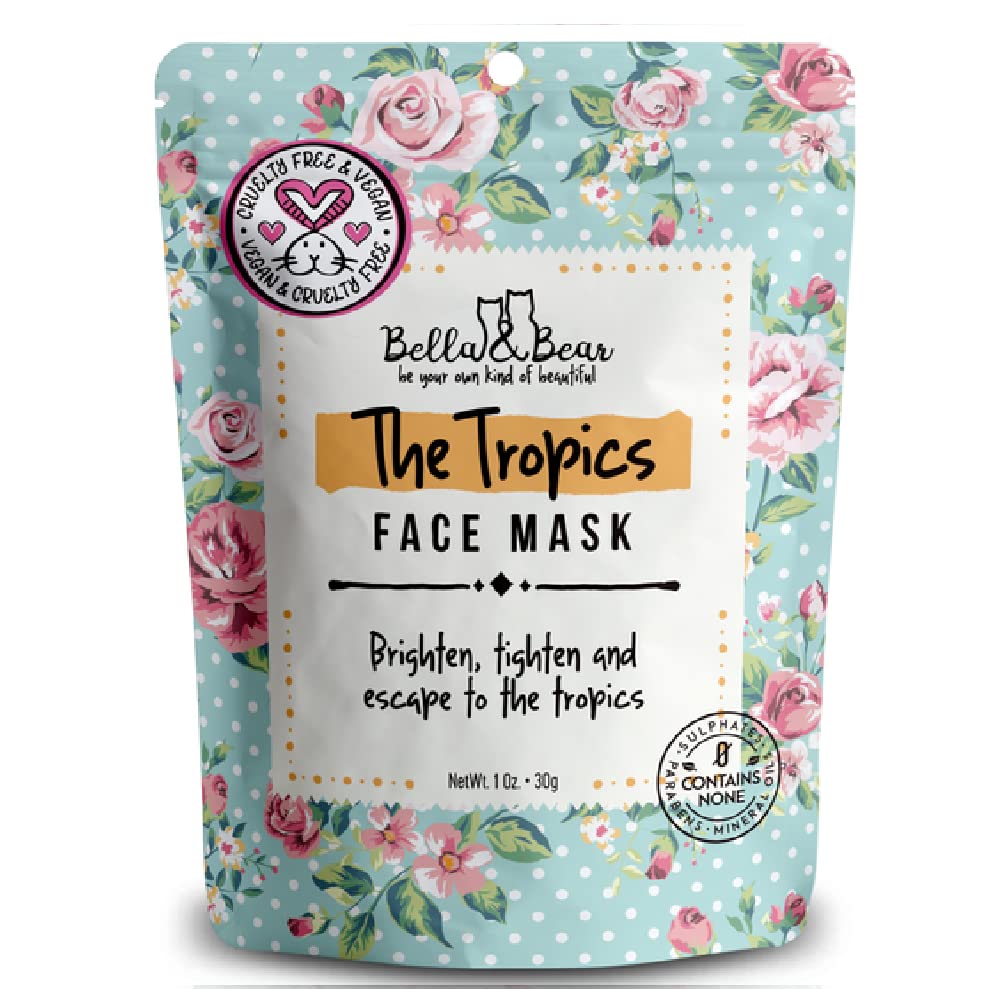 Face Masks for Glowing Skin - Bella and Bear Hydrating 1 oz Formula