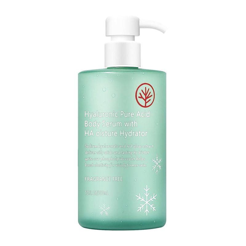Hyaluronic Acid Body Serum - Lightweight, Fast-Absorbing Hydration for Silky Smooth Skin | Non-Greasy Formula