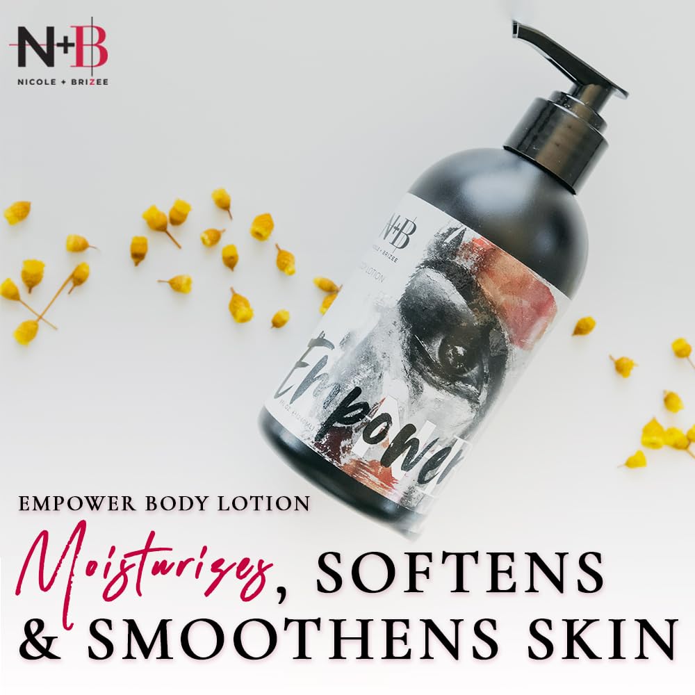 N+B Empower Body Lotion with Amla & Vitamin C, Fast-Absorbing Lotion 8 oz