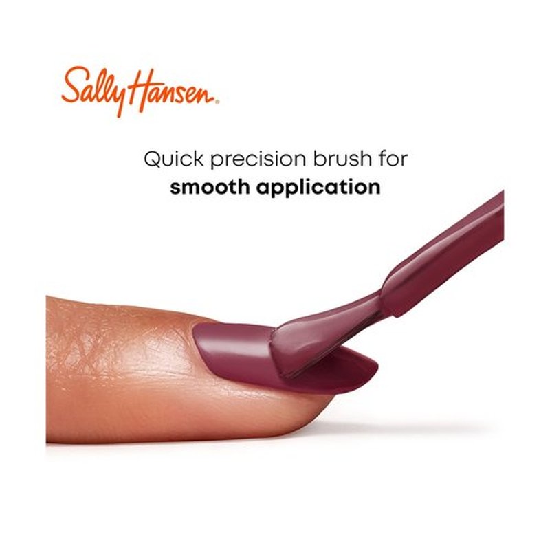 Sally Hansen Miracle Gel™, Rain-Glow, Long Lasting, Gel-Like Formula, No UV Lamp Needed, Pink Nail Polish