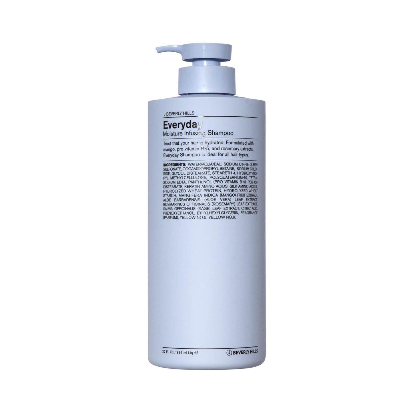 Blue Blonde Toning Shampoo with Coconut Oil - Deep Conditioning for Brighter Hair (12 Oz, 32 Oz)