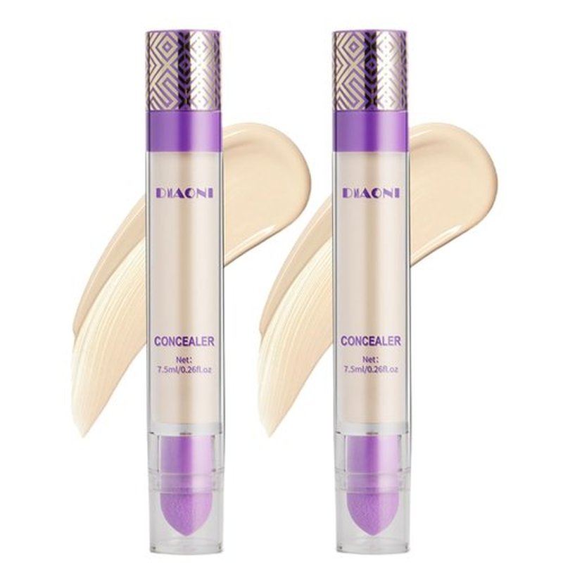DIAONI Coverage Concealer, DIAONI Concealer Stick, Foundation Concealer Cream Hydrating Waterproof And Light Long Lasting, High Coverage Concealer for All Skin Types (#03)