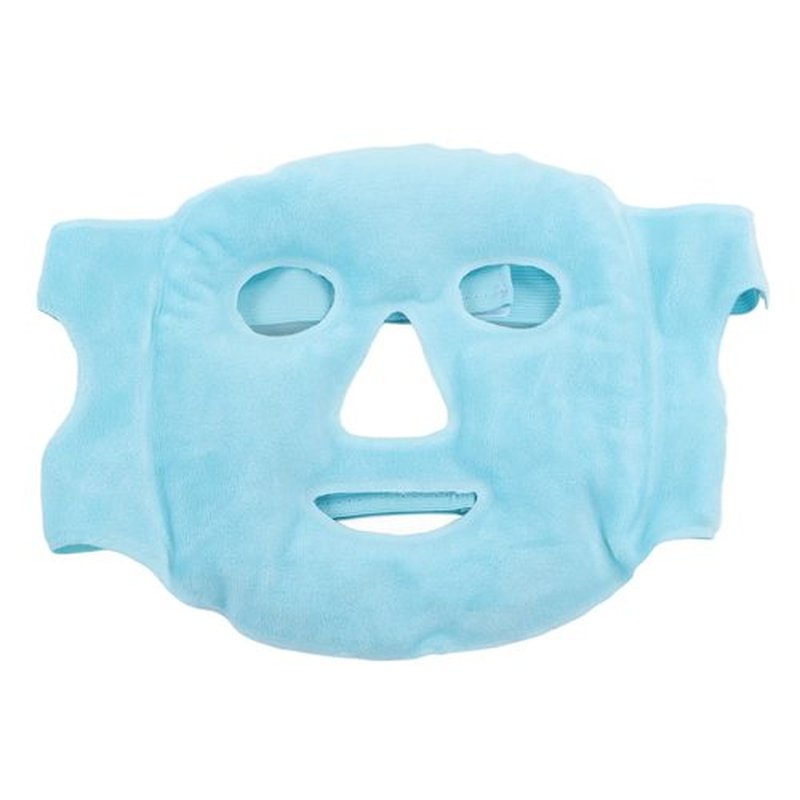 Face ice Pack ice Pack for Face Cold Face Mask Cold Face Eye Mask Ice Pack Reduce Face Puff Gel Beads Hot Heat Cold Compress Pack Face for Reusable for Post Laser Care (Sky Blue)
