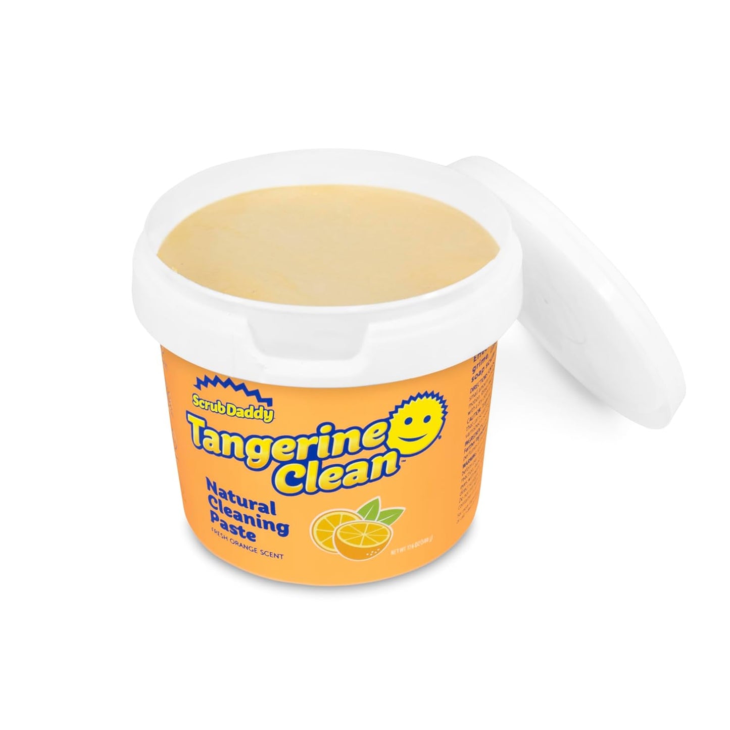Scrub Daddy Cleaning Bundle - Sponge & Tangerine Paste Set for Effortless Cleaning