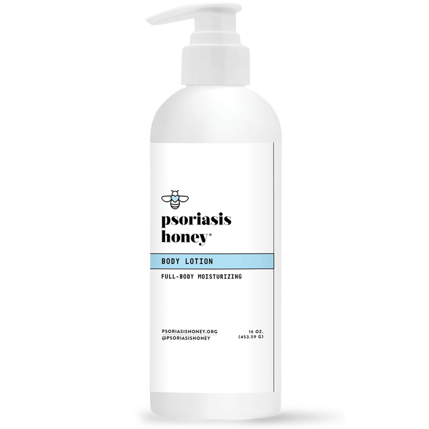 PSORIASIS HONEY Daily Moisturizing Body Lotion, for Itching Skin (16 oz)