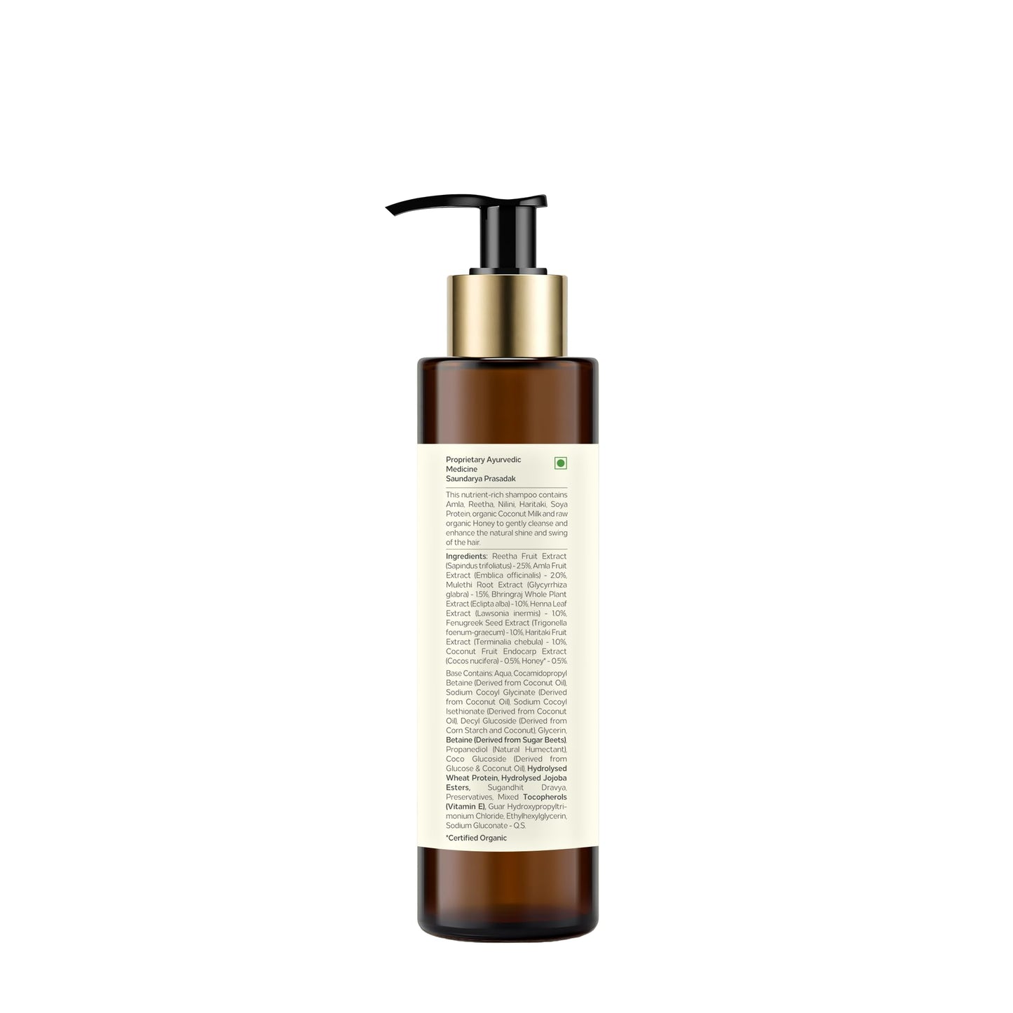 Forest Essentials Hair Cleanser, Amla, Honey and Mulethi, 200ml