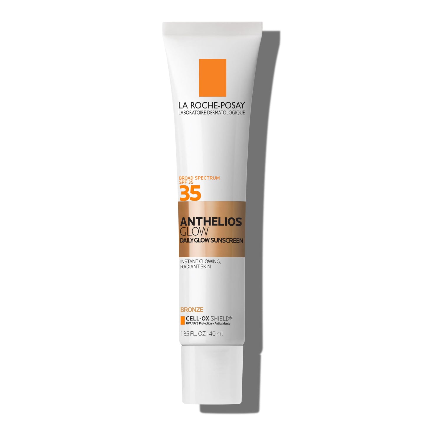 La Roche-Posay UV Glow Hydrating Sunscreen for Face SPF 35, Dark