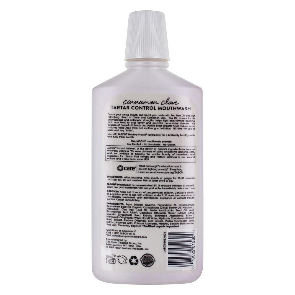 JĀSÖN Sea Fresh Strengthening Mouthwash, Spearmint, 16 Fl Oz