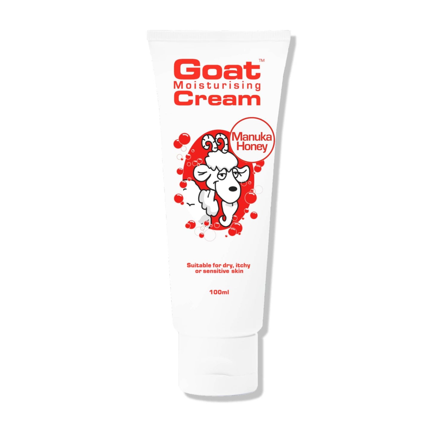 Goat Milk Moisturizing Hand & Body Cream 100ml - Manuka Honey