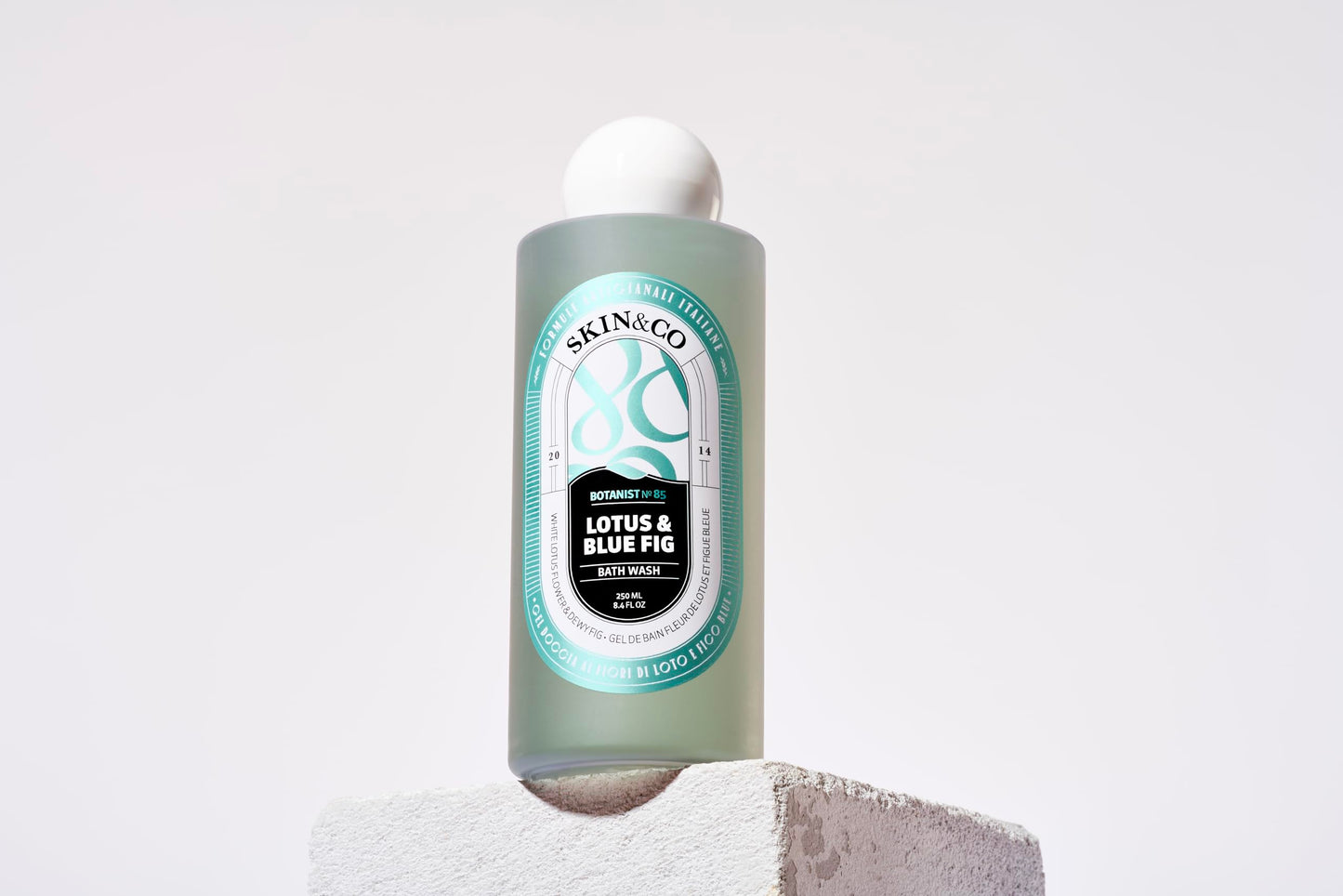SKIN&CO Lotus & Fig Body Wash, Antioxidant-Rich, 5.07 FL OZ, All Natural and Made in Italy Body Wash.
